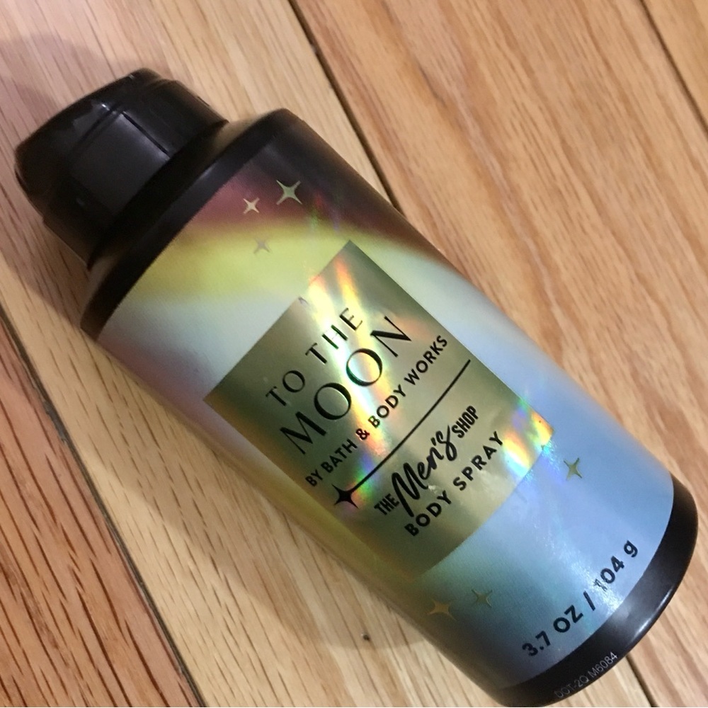 Bath & Body Works To The Moon Body Spray - Black and Blue